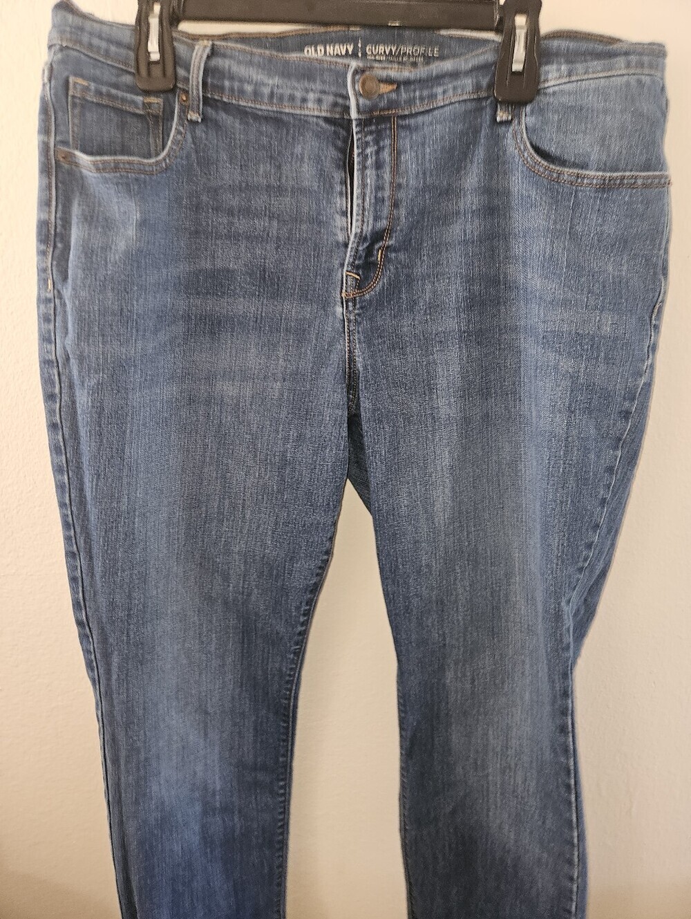 Old Navy Womans Old Navy Curvy Mid Rise Jeans Size 16 - Picture 4 of 12